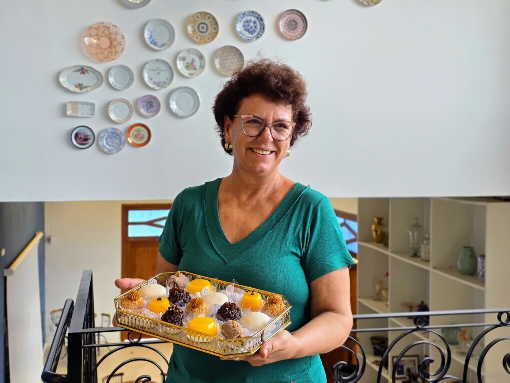 Maria Helena Jeske, idealizadora da Imperatriz Doces Finos. Foto: Sabina Fuhr.